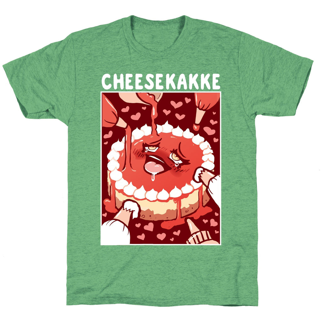 Cheesekakke Unisex Triblend Tee Hoodie, Sweatshirt | CoreVibeTees.com (Image 2)