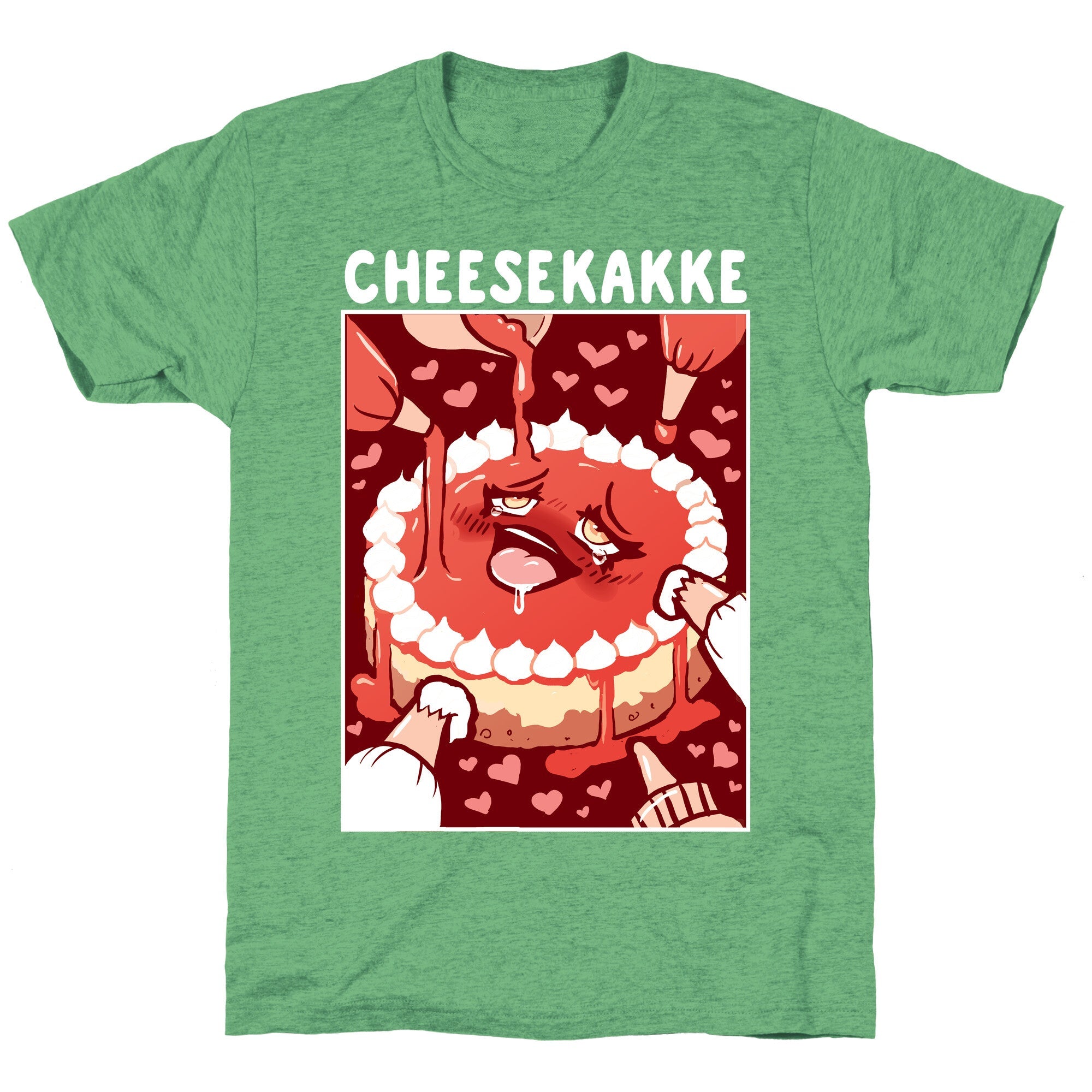 Cheesekakke Unisex Triblend Tee Hoodie, Sweatshirt | CoreVibeTees.com (Image 2)