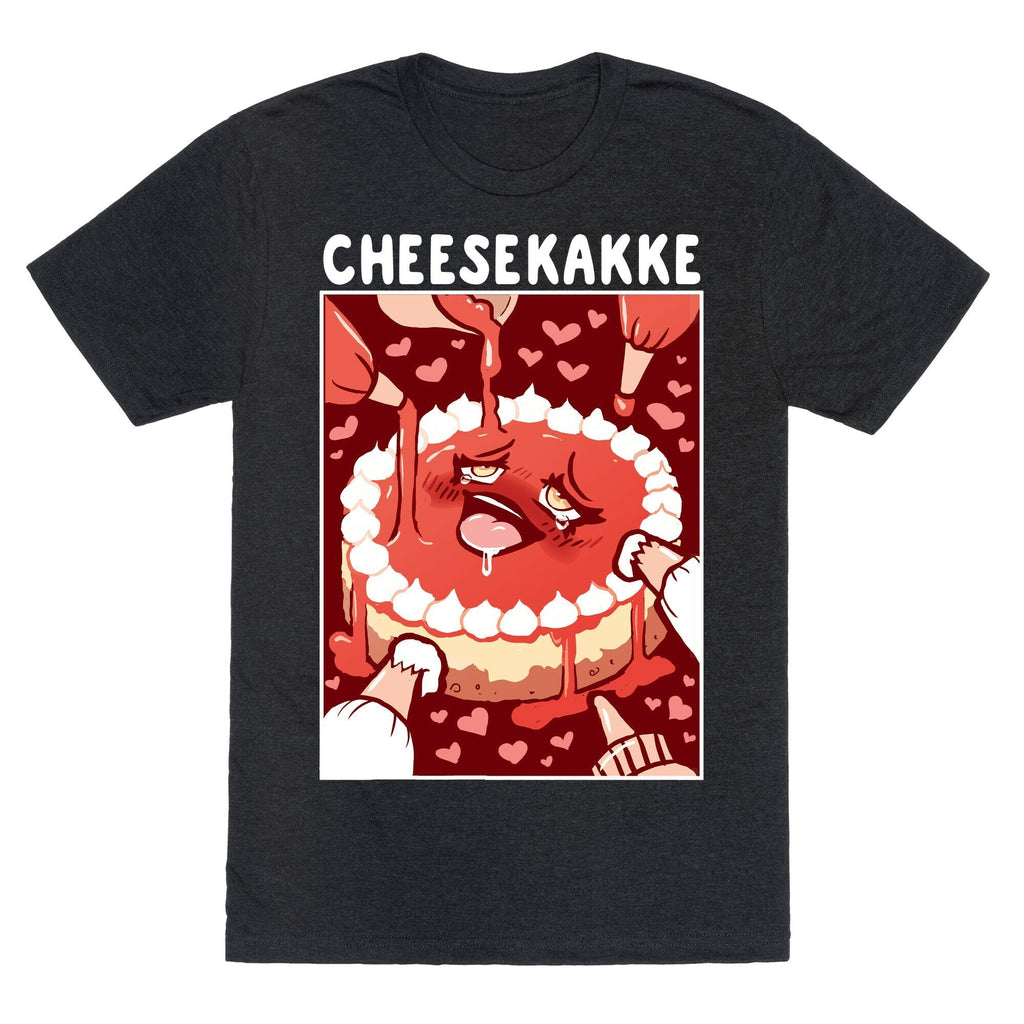 Cheesekakke Unisex Triblend Tee Hoodie, Sweatshirt | CoreVibeTees.com (Image 1)