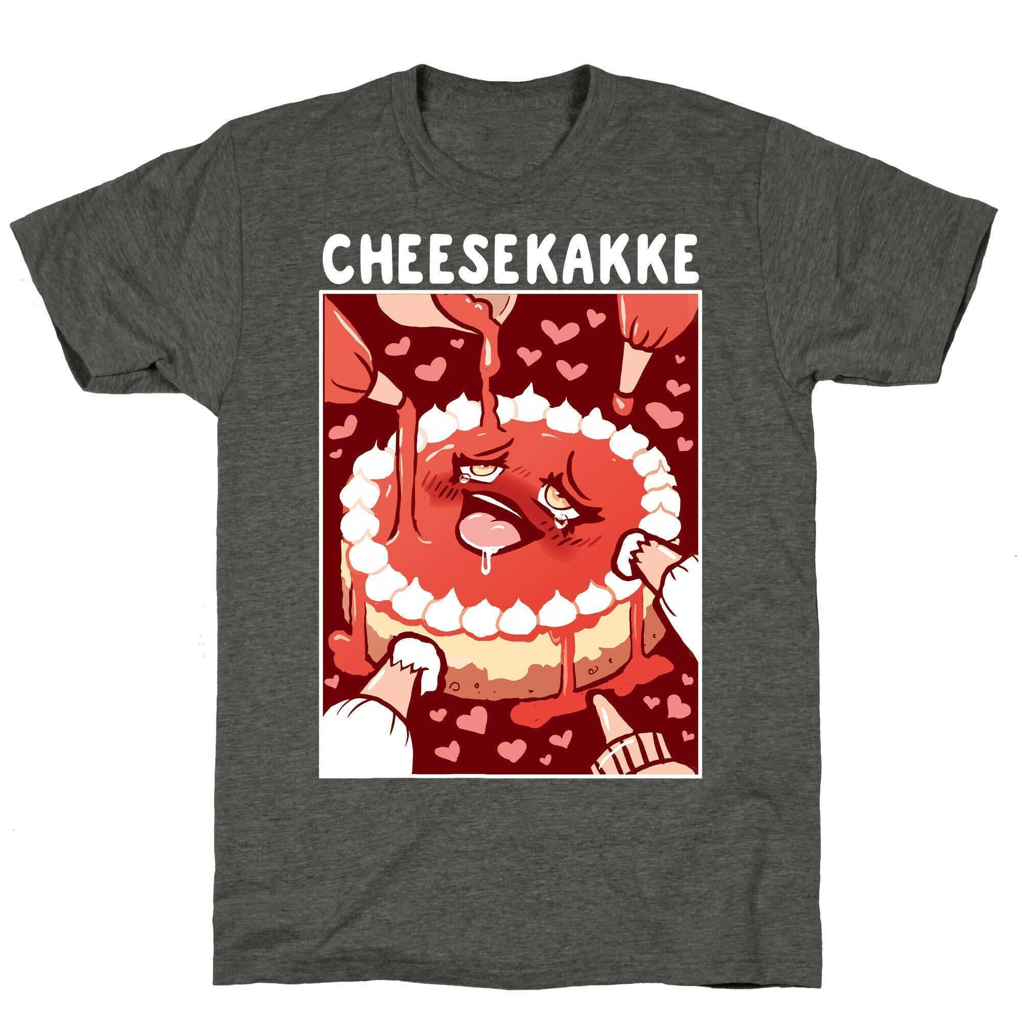Cheesekakke Unisex Triblend Tee Hoodie, Sweatshirt | CoreVibeTees.com (Image 3)