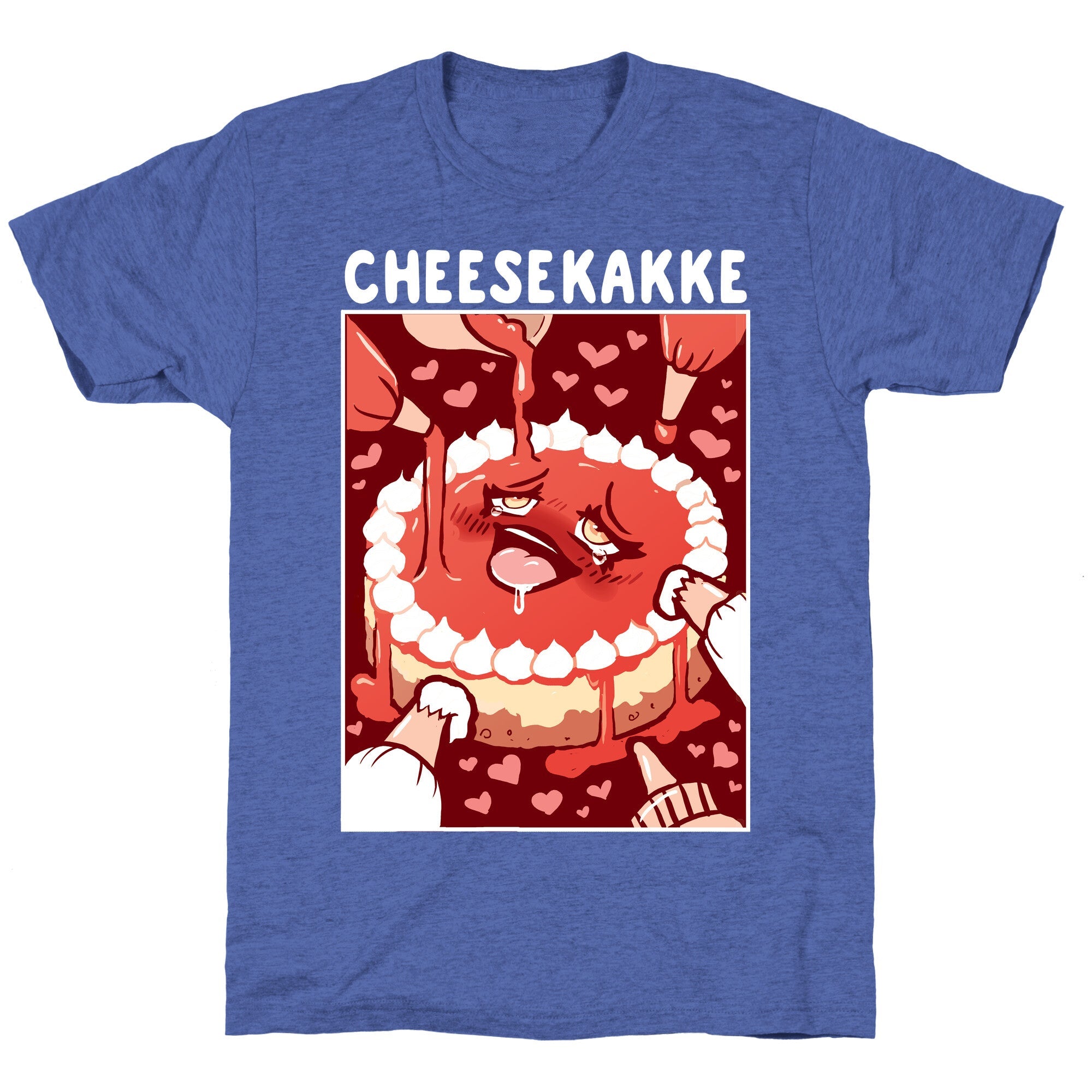 Cheesekakke Unisex Triblend Tee Hoodie, Sweatshirt | CoreVibeTees.com (Image 5)
