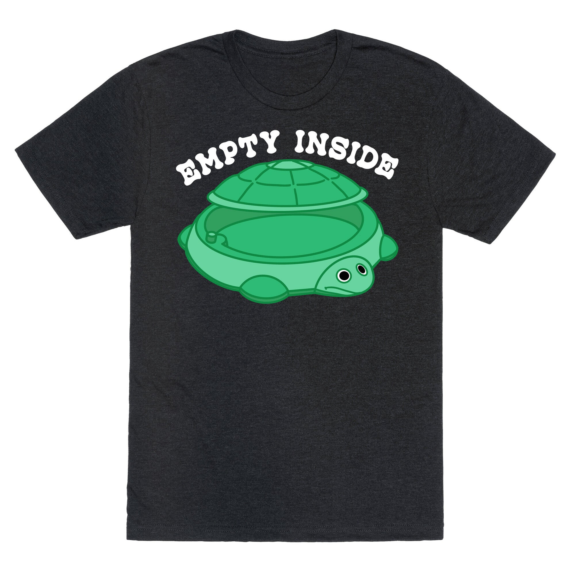 Empty Inside Turtle Sandbox Unisex Triblend Tee Hoodie, Sweatshirt | CoreVibeTees.com (Image 1)