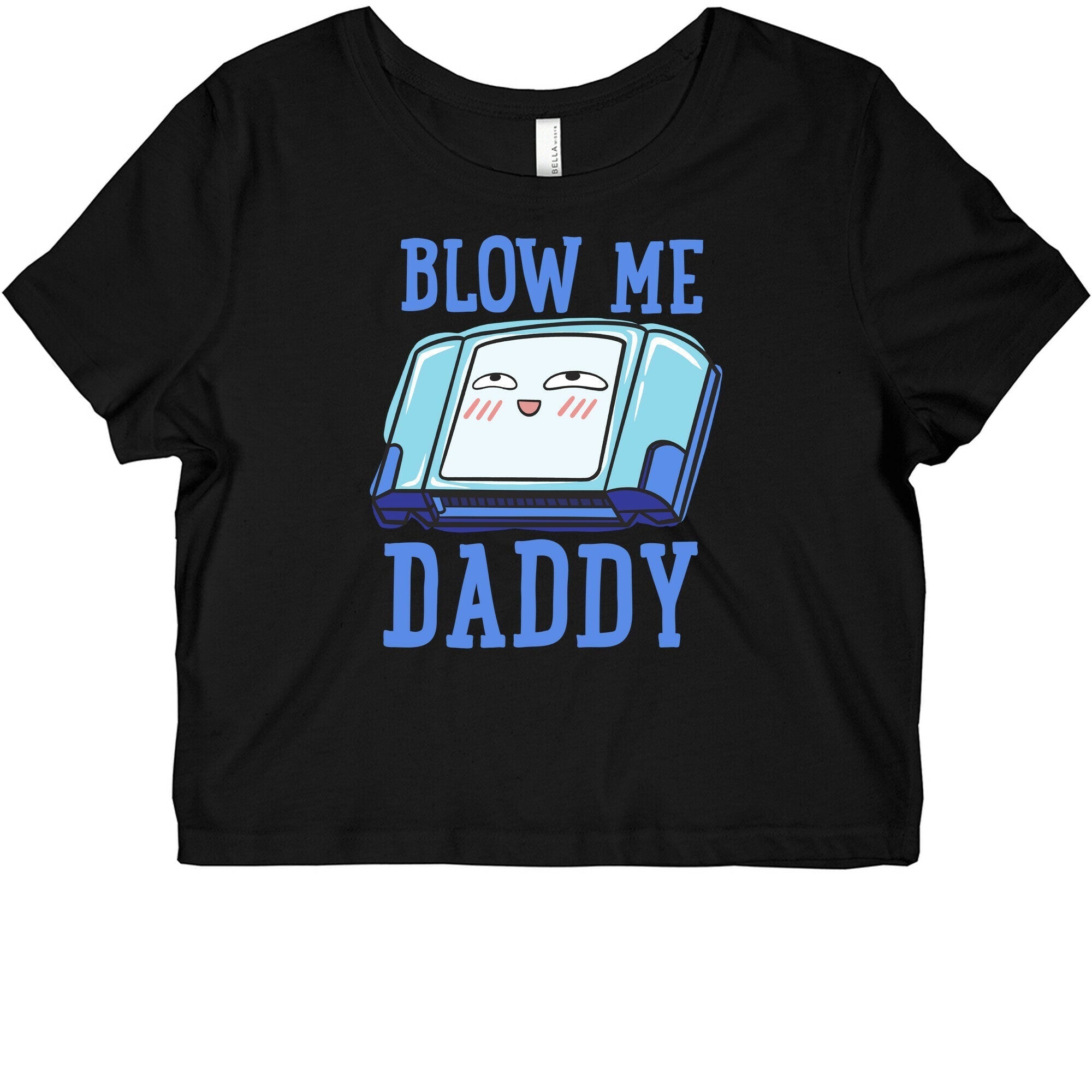 Blow Me Daddy Game Cartridge Parody Graphic Baby Tee Hoodie, Sweatshirt | CoreVibeTees.com (Image 1)