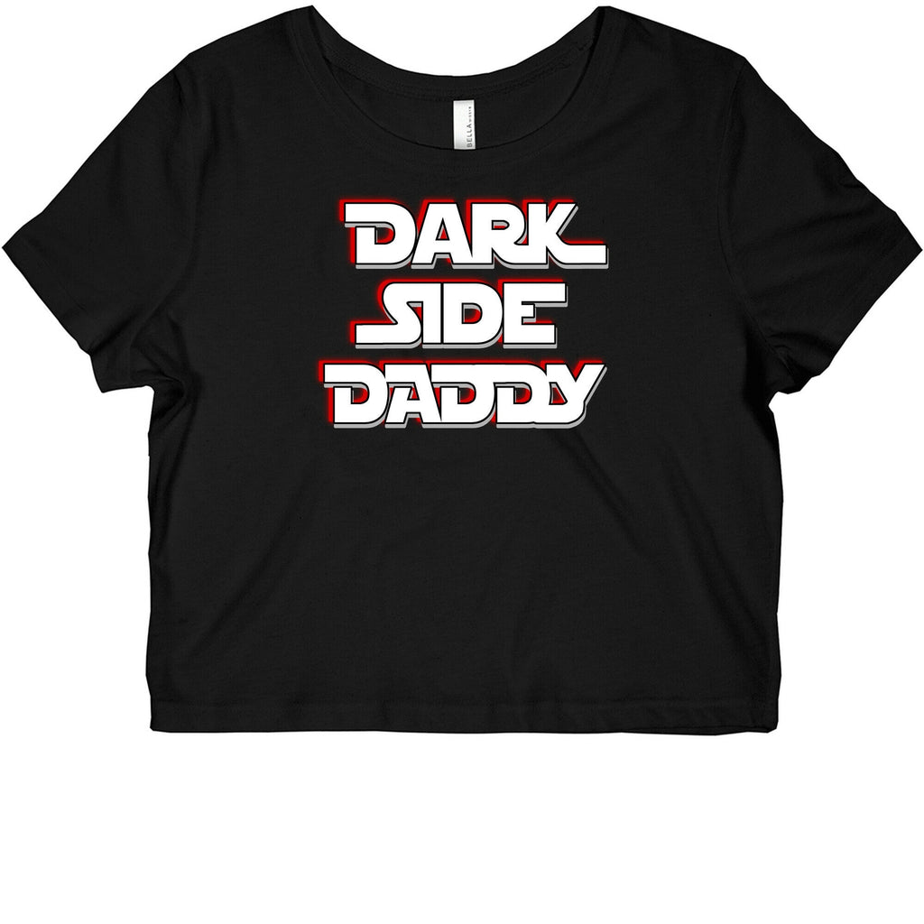Dark Side Daddy Graphic Baby Tee Hoodie, Sweatshirt | CoreVibeTees.com (Image 1)