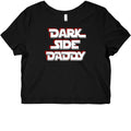 Dark Side Daddy Graphic Baby Tee Hoodie, Sweatshirt | CoreVibeTees.com (Image 1)