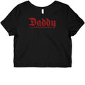 Daddy Gothic Graphic Baby Tee Style001 Hoodie, Sweatshirt | CoreVibeTees.com (Image 1)