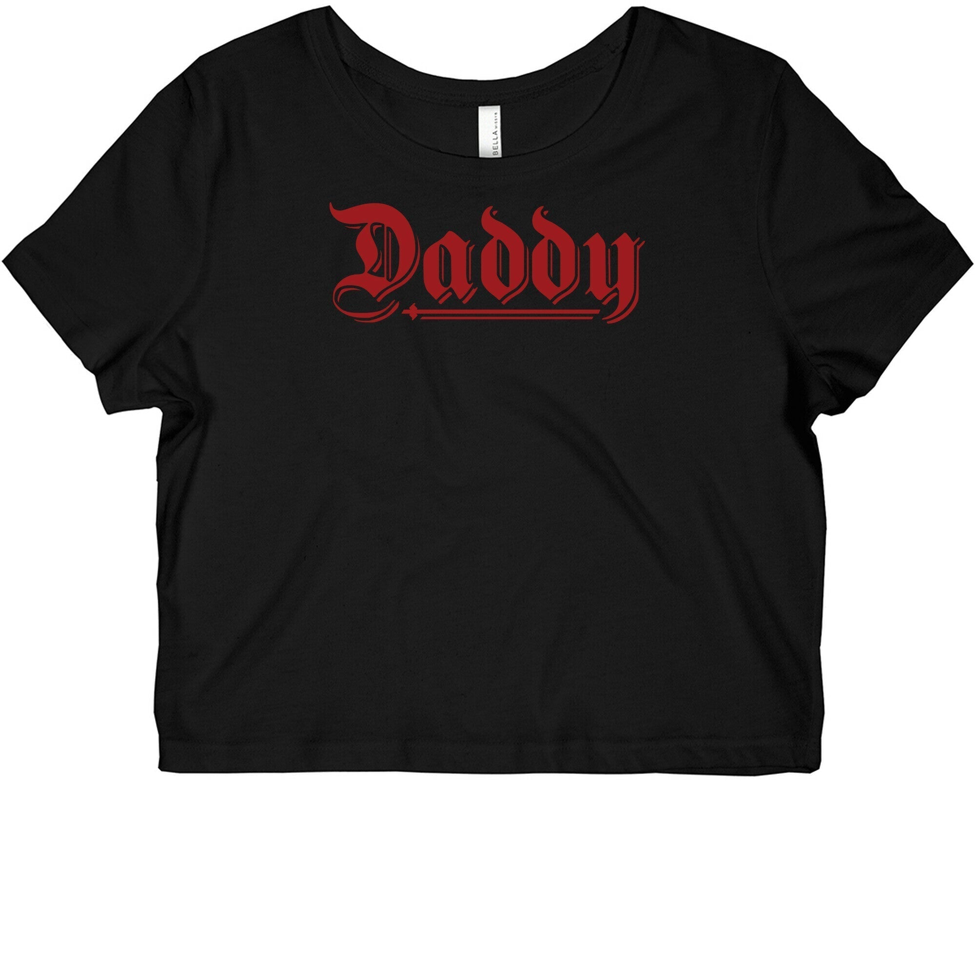 Daddy Gothic Graphic Baby Tee Style001 Hoodie, Sweatshirt | CoreVibeTees.com (Image 1)