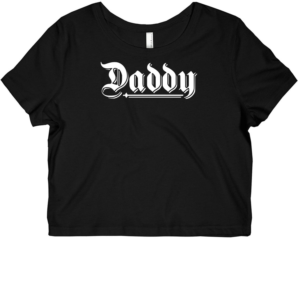 Daddy Gothic Graphic Baby Tee Hoodie, Sweatshirt | CoreVibeTees.com (Image 1)