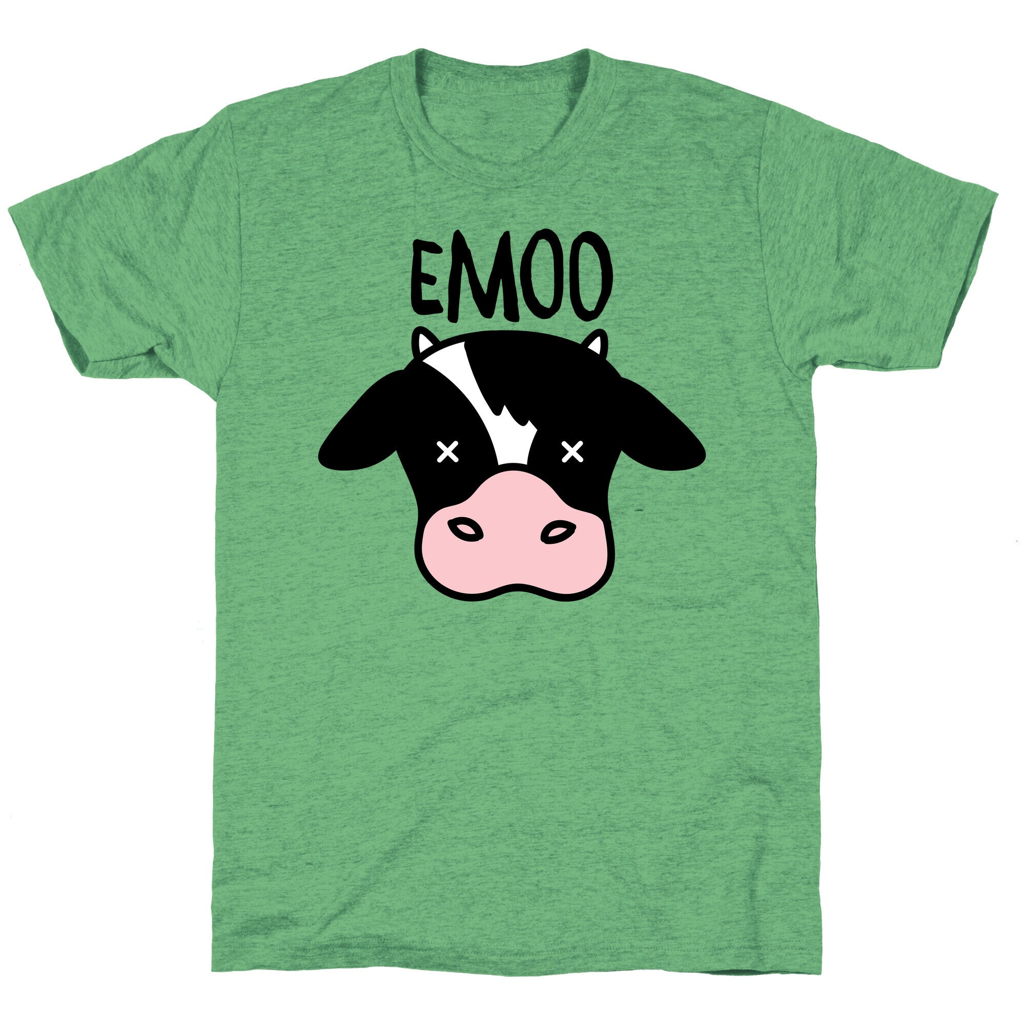 Emoo Emo Cow Unisex Triblend Tee Style001 Hoodie, Sweatshirt | CoreVibeTees.com (Image 1)