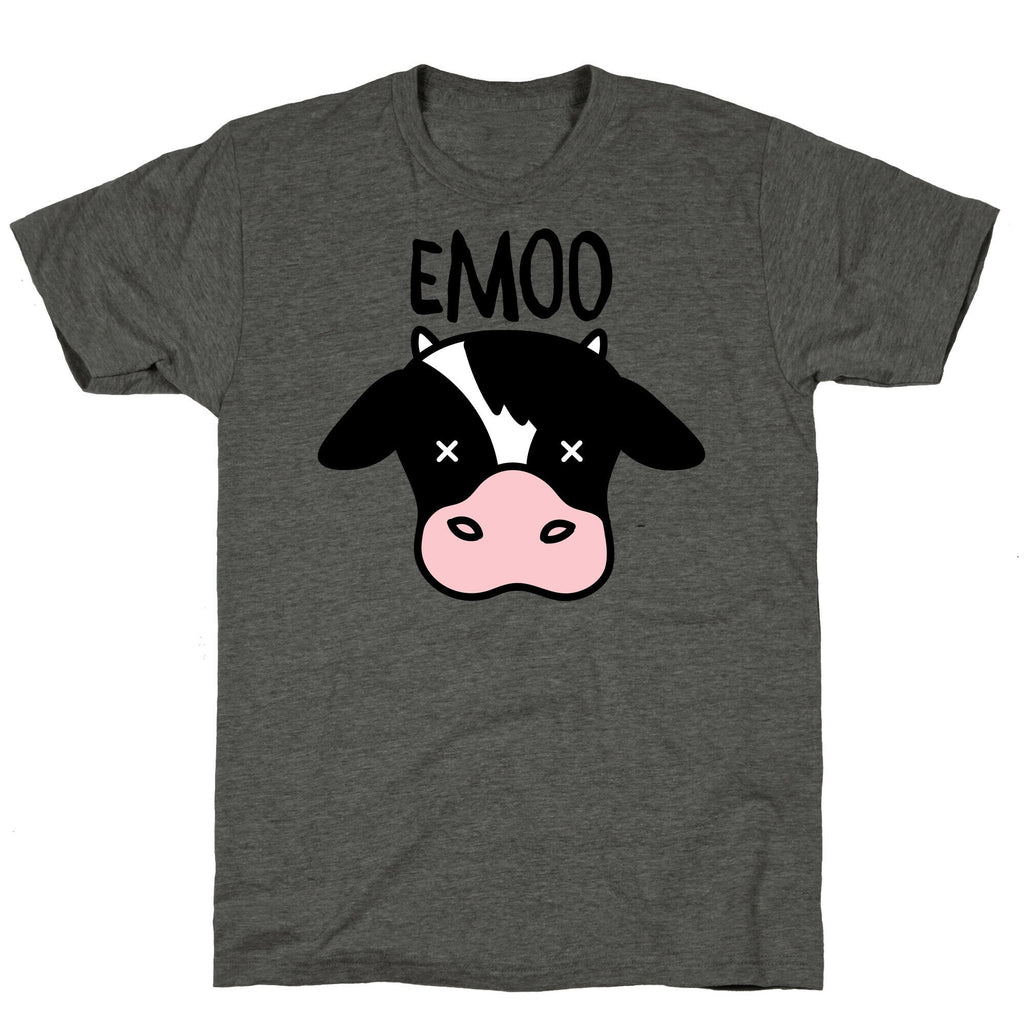 Emoo Emo Cow Unisex Triblend Tee Style001 Hoodie, Sweatshirt | CoreVibeTees.com (Image 2)
