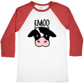 Emoo Emo Cow Baseball Tee Hoodie, Sweatshirt | CoreVibeTees.com (Image 1)