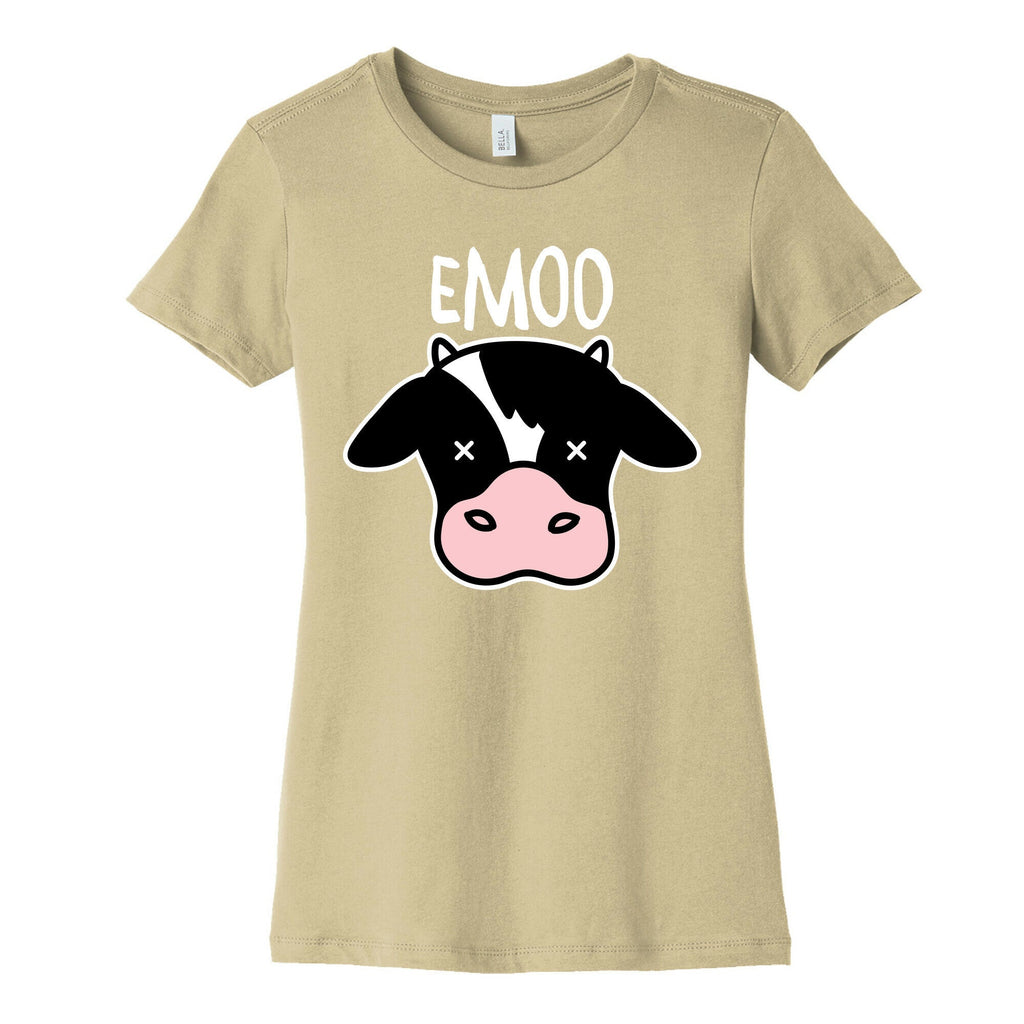 Emoo Emo Cow Women's Cotton Tee Style001 Hoodie, Sweatshirt | CoreVibeTees.com (Image 4)