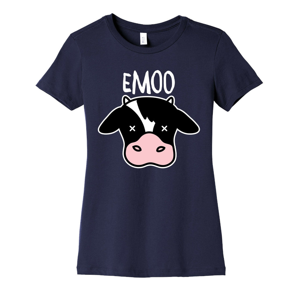 Emoo Emo Cow Women's Cotton Tee Style001 Hoodie, Sweatshirt | CoreVibeTees.com (Image 5)