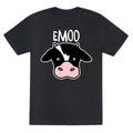 Emoo Emo Cow Unisex Triblend Tee Hoodie, Sweatshirt | CoreVibeTees.com (Image 1)