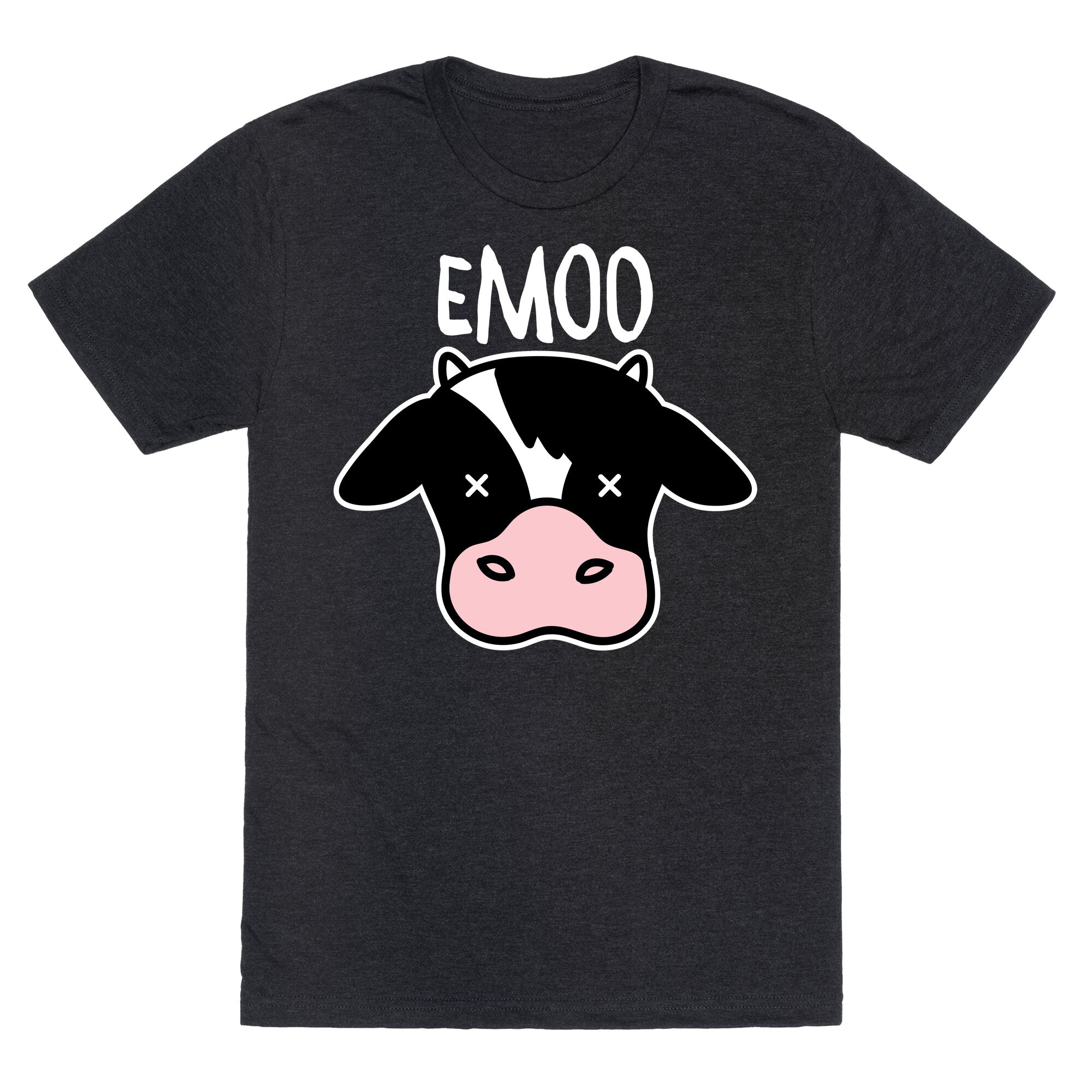 Emoo Emo Cow Unisex Triblend Tee Hoodie, Sweatshirt | CoreVibeTees.com (Image 1)