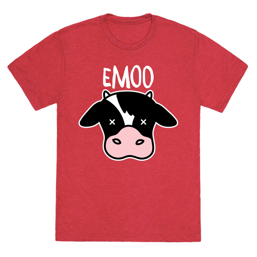 Emoo Emo Cow Unisex Triblend Tee Hoodie, Sweatshirt | CoreVibeTees.com (Image 4)