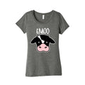 Emoo Emo Cow Women's Triblend Tee Style001 Hoodie, Sweatshirt | CoreVibeTees.com (Image 1)