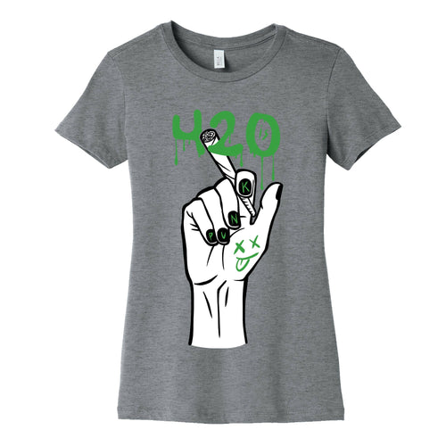 420 Is Punk Women's Cotton Tee Hoodie, Sweatshirt | CoreVibeTees.com (Image 1)