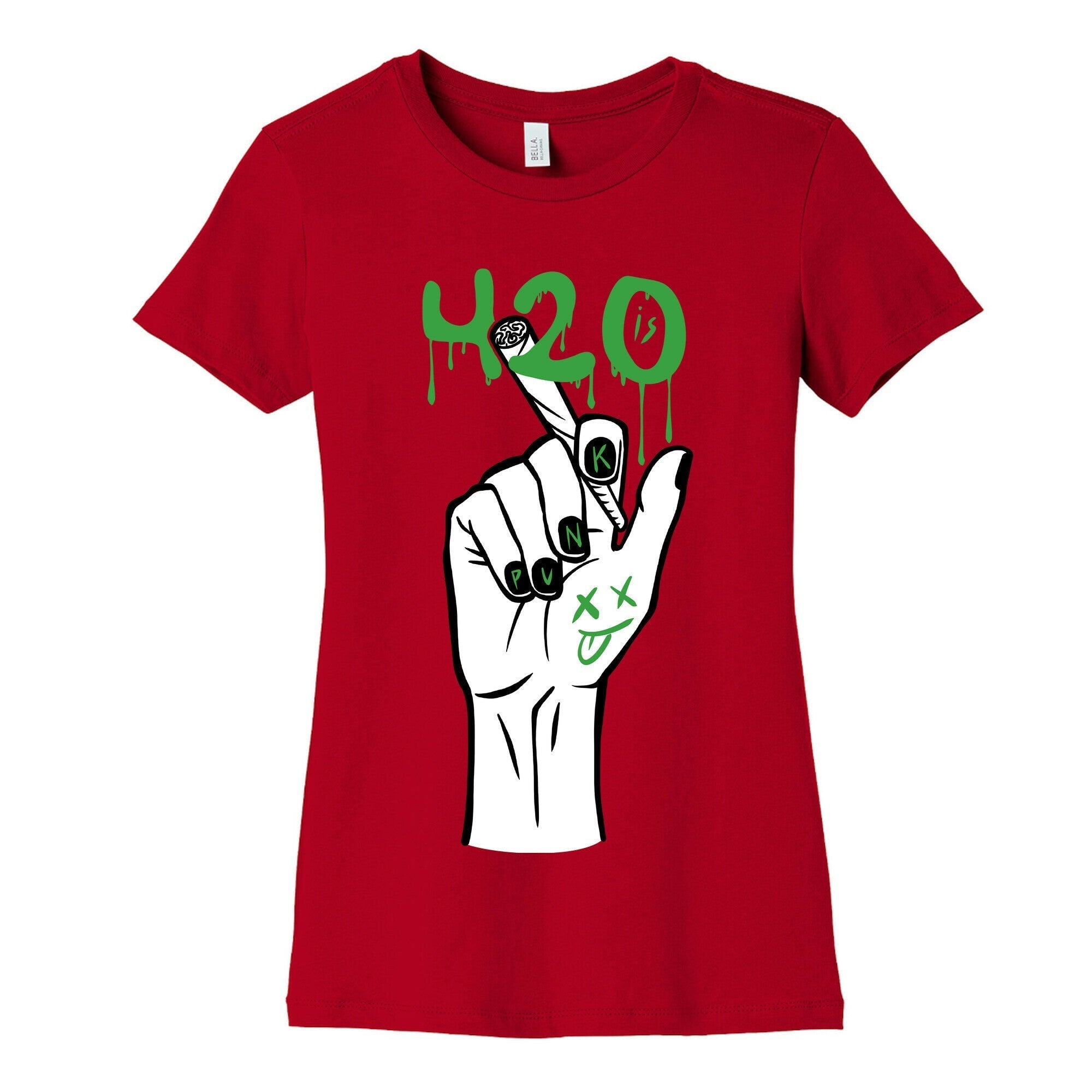 420 Is Punk Women's Cotton Tee Hoodie, Sweatshirt | CoreVibeTees.com (Image 3)