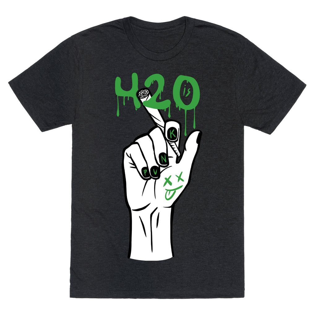 420 Is Punk Unisex Triblend Tee Hoodie, Sweatshirt | CoreVibeTees.com (Image 1)
