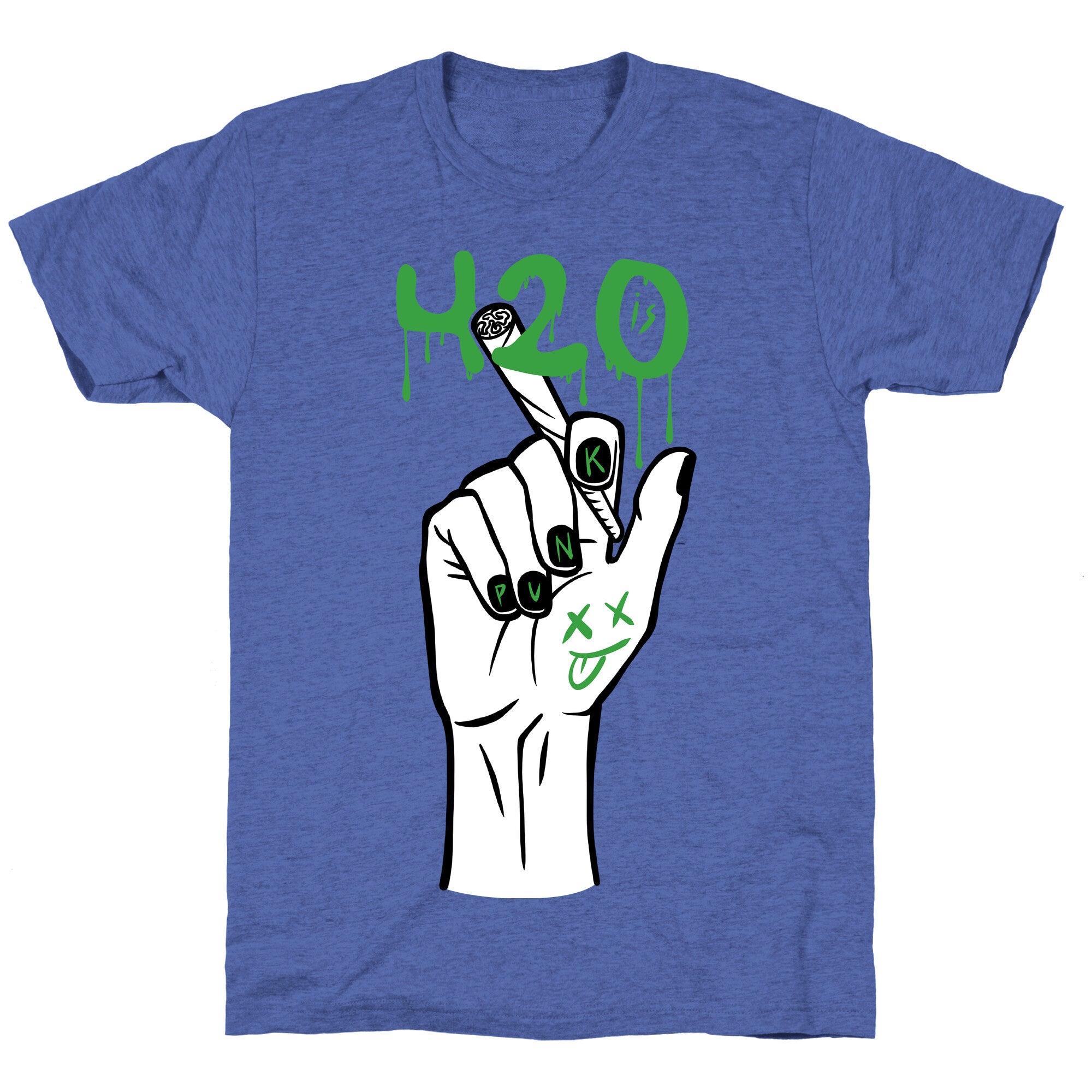 420 Is Punk Unisex Triblend Tee Hoodie, Sweatshirt | CoreVibeTees.com (Image 5)