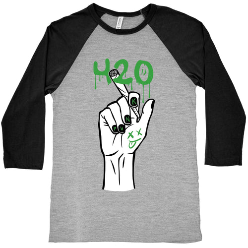 420 Is Punk Baseball Tee Hoodie, Sweatshirt | CoreVibeTees.com (Image 2)