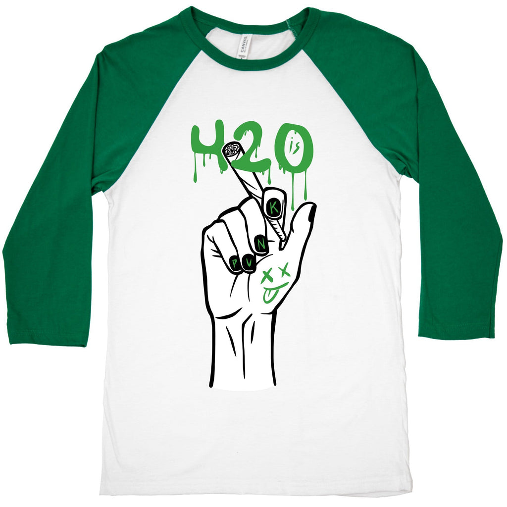 420 Is Punk Baseball Tee Hoodie, Sweatshirt | CoreVibeTees.com (Image 3)