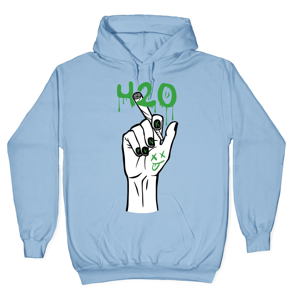 420 Is Punk Hoodie T-Shirts, Sweatshirt | CoreVibeTees.com (Image 4)