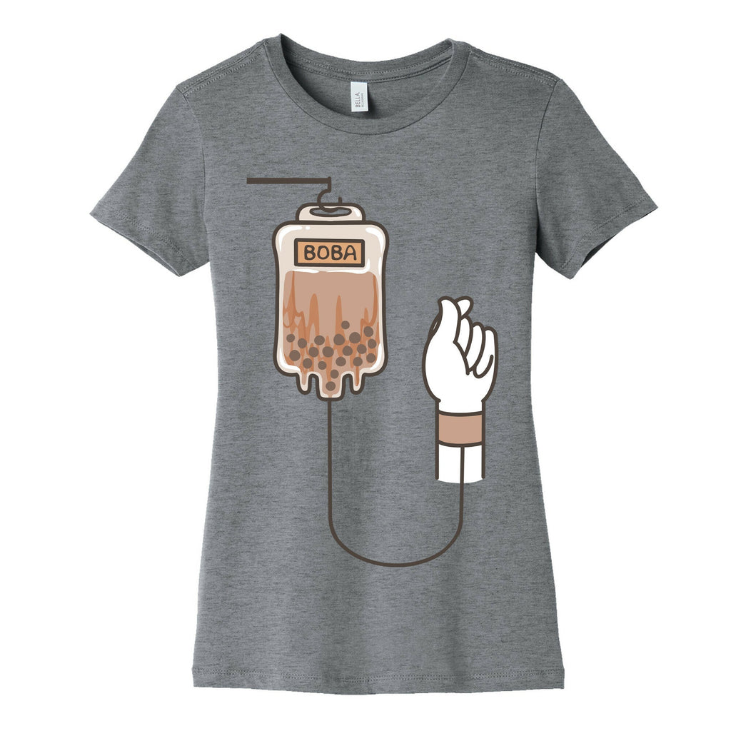Boba Support IV Women's Cotton Tee Hoodie, Sweatshirt | CoreVibeTees.com (Image 1)