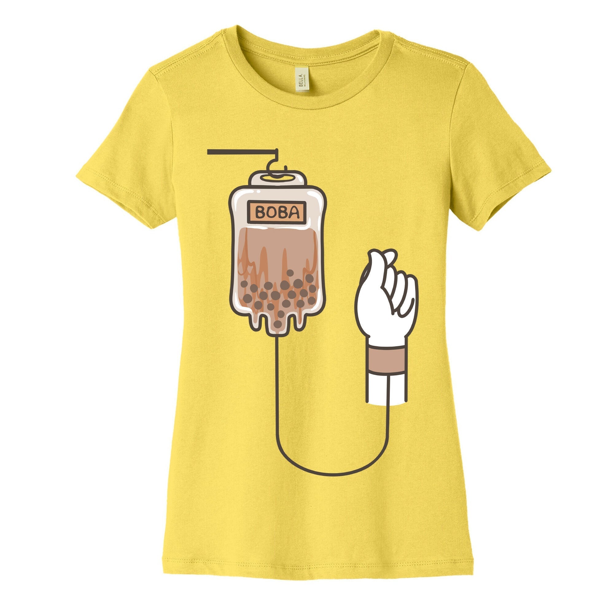 Boba Support IV Women's Cotton Tee Hoodie, Sweatshirt | CoreVibeTees.com (Image 2)