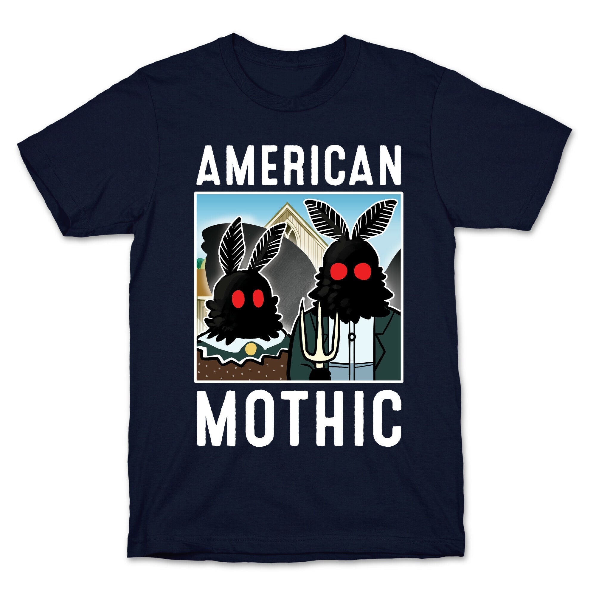 American Mothic T-Shirt Hoodie, Sweatshirt | CoreVibeTees.com (Image 4)