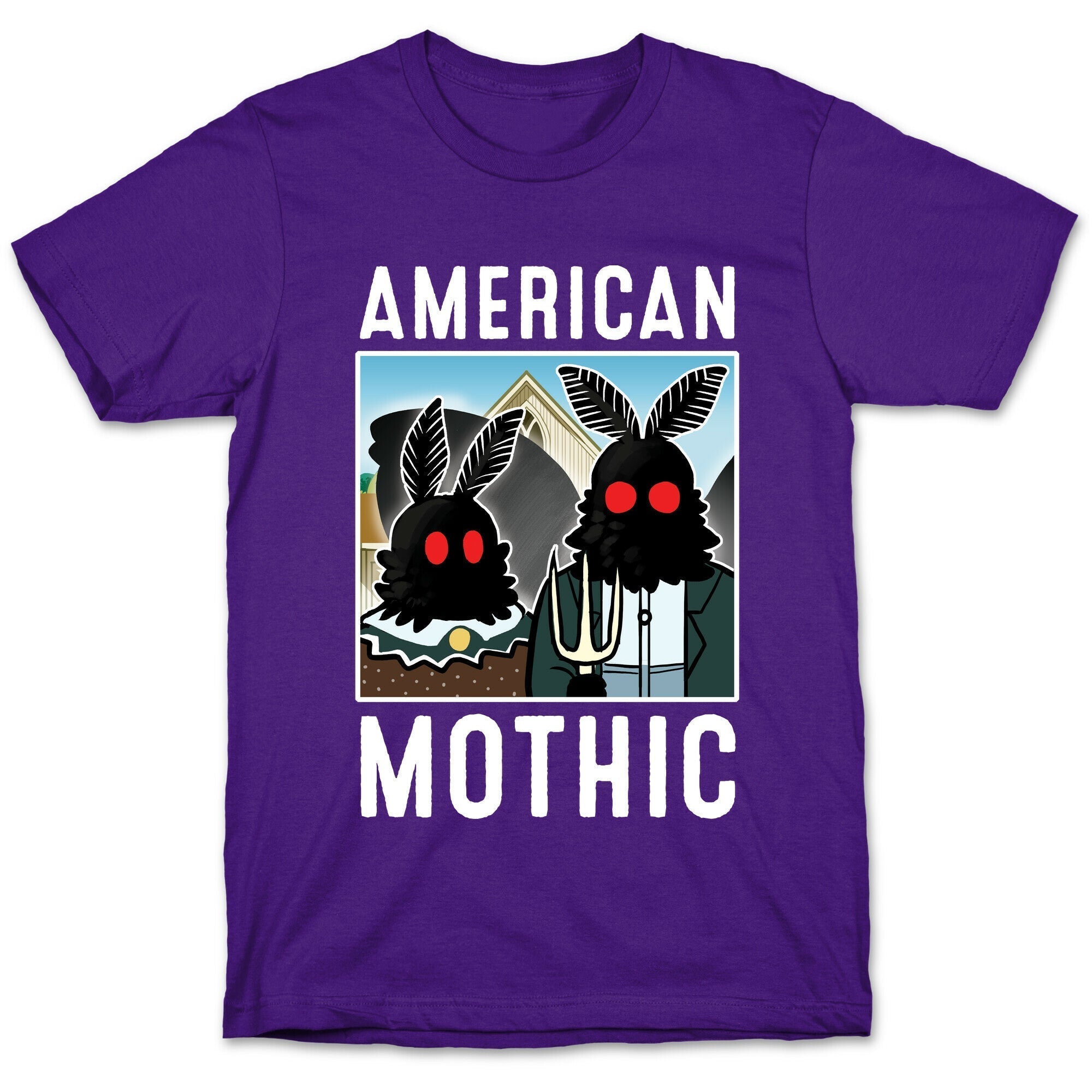 American Mothic T-Shirt Hoodie, Sweatshirt | CoreVibeTees.com (Image 5)