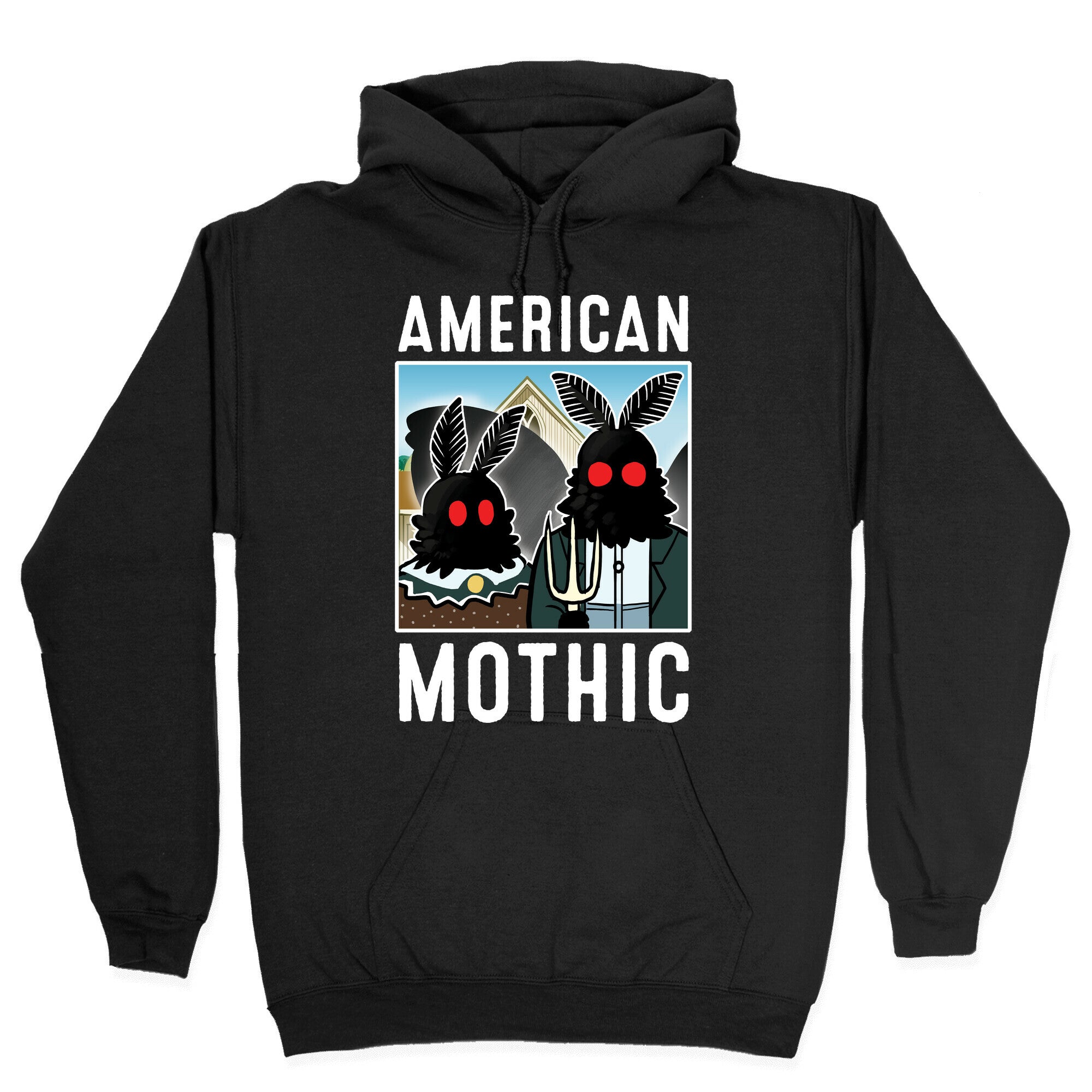 American Mothic Hoodie T-Shirts, Sweatshirt | CoreVibeTees.com (Image 2)