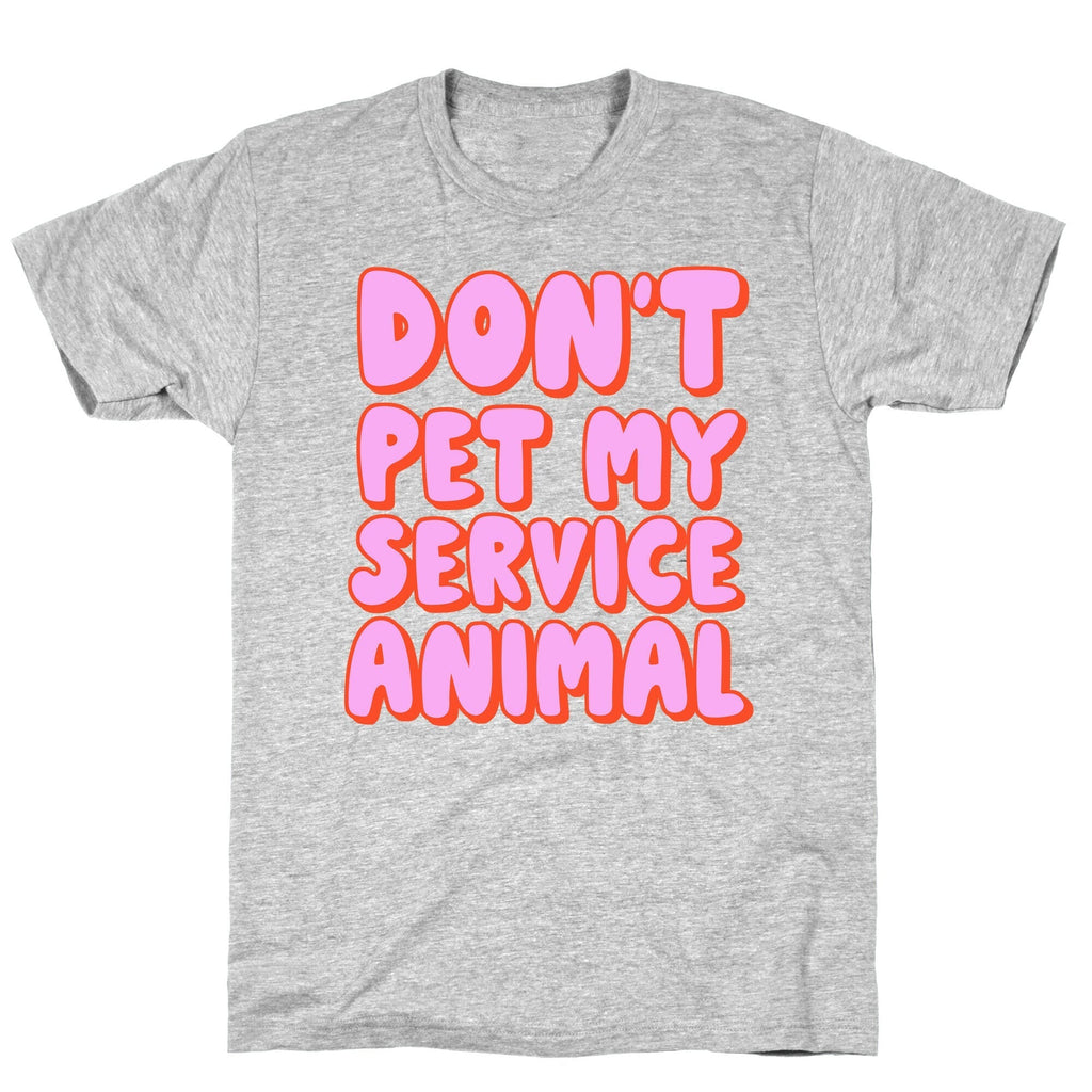 Don't Pet My Service Animal T-Shirt Hoodie, Sweatshirt | CoreVibeTees.com (Image 2)