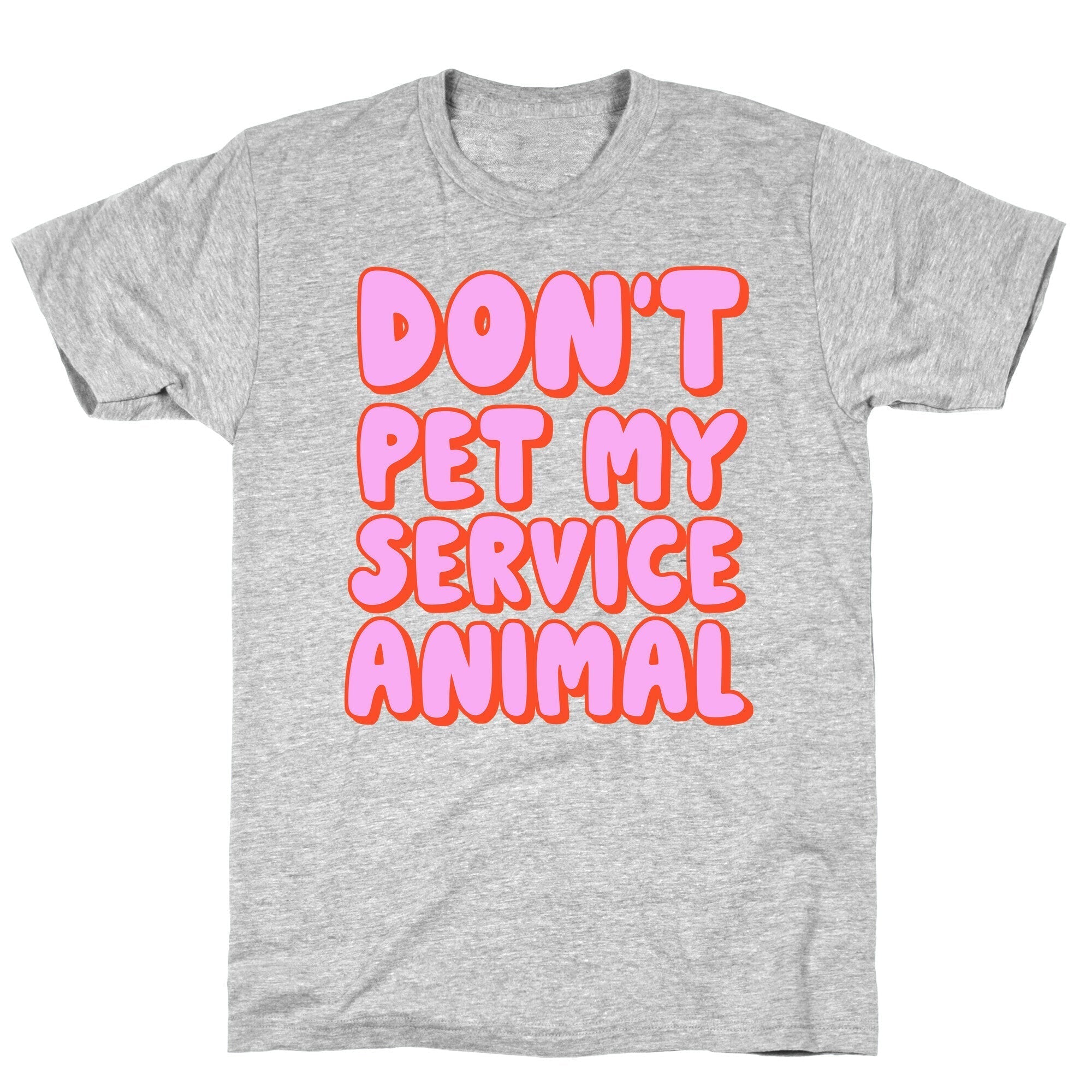Don't Pet My Service Animal T-Shirt Hoodie, Sweatshirt | CoreVibeTees.com (Image 2)