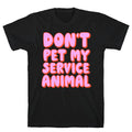 Don't Pet My Service Animal T-Shirt Hoodie, Sweatshirt | CoreVibeTees.com (Image 1)