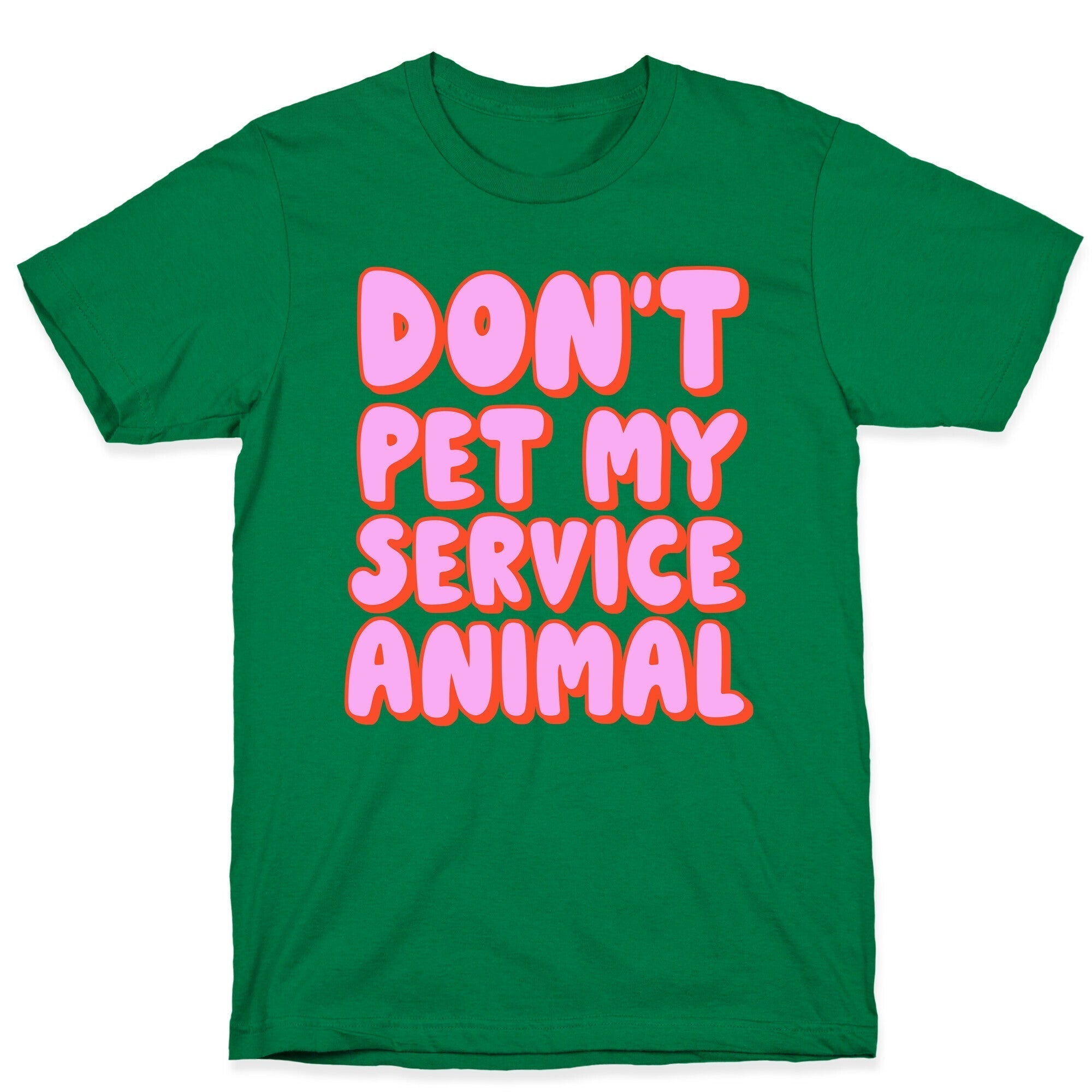 Don't Pet My Service Animal T-Shirt Hoodie, Sweatshirt | CoreVibeTees.com (Image 3)