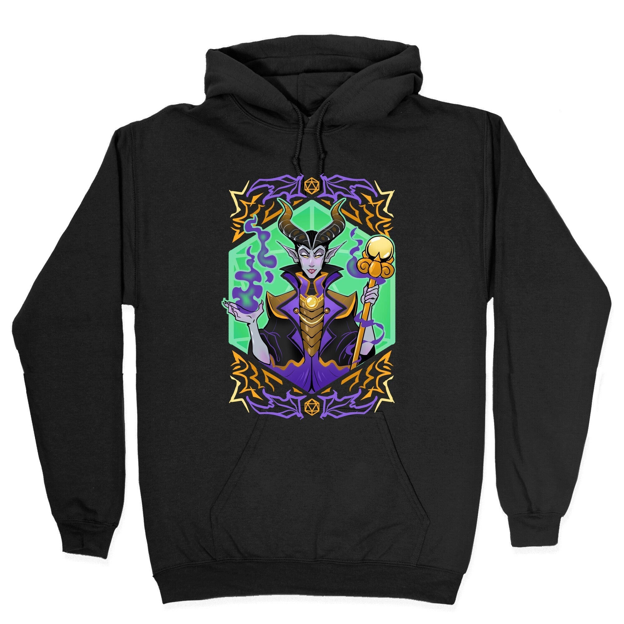 DND princesses: Tiefling Melificent Hoodie T-Shirts, Sweatshirt | CoreVibeTees.com (Image 2)