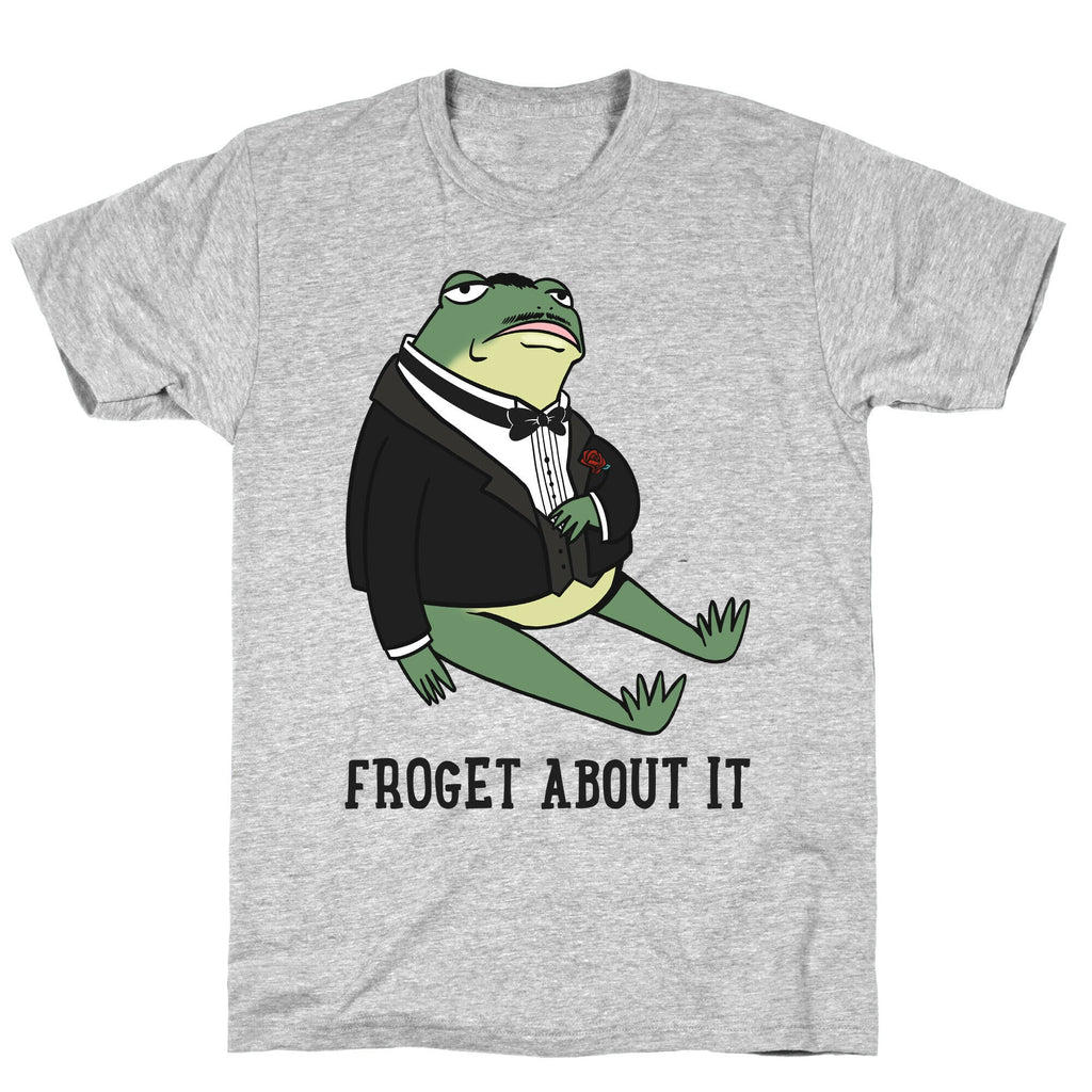 Froget About It Frog Mafia Parody T-Shirt Hoodie, Sweatshirt | CoreVibeTees.com (Image 3)