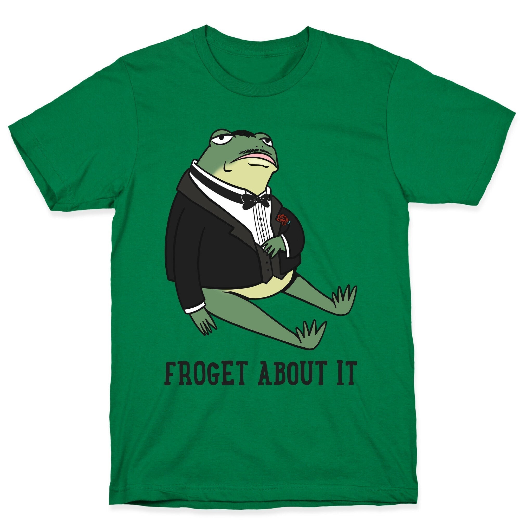 Froget About It Frog Mafia Parody T-Shirt Hoodie, Sweatshirt | CoreVibeTees.com (Image 4)