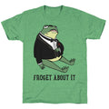 Froget About It Frog Mafia Parody Unisex Triblend Tee Hoodie, Sweatshirt | CoreVibeTees.com (Image 1)