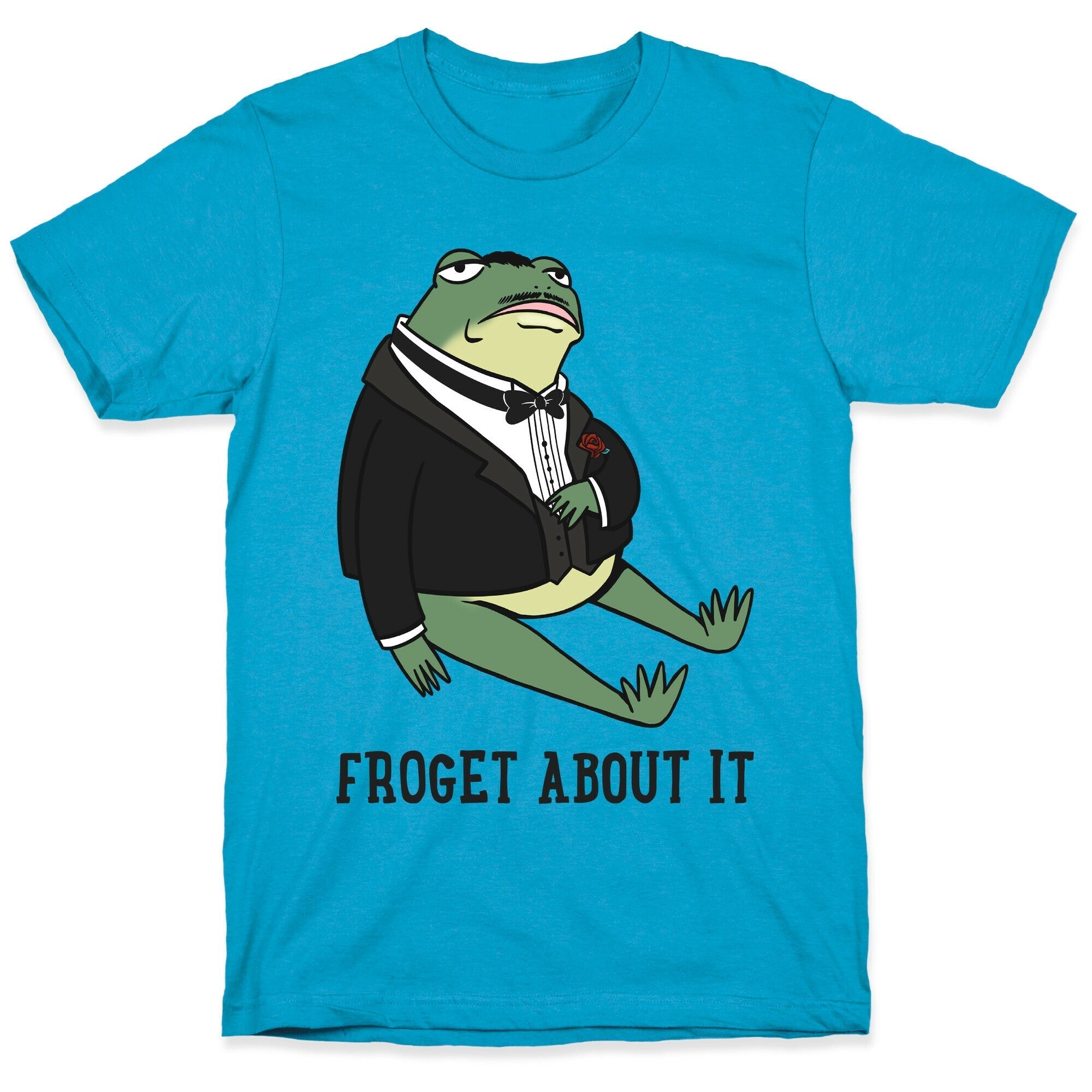Froget About It Frog Mafia Parody Unisex Triblend Tee Hoodie, Sweatshirt | CoreVibeTees.com (Image 5)