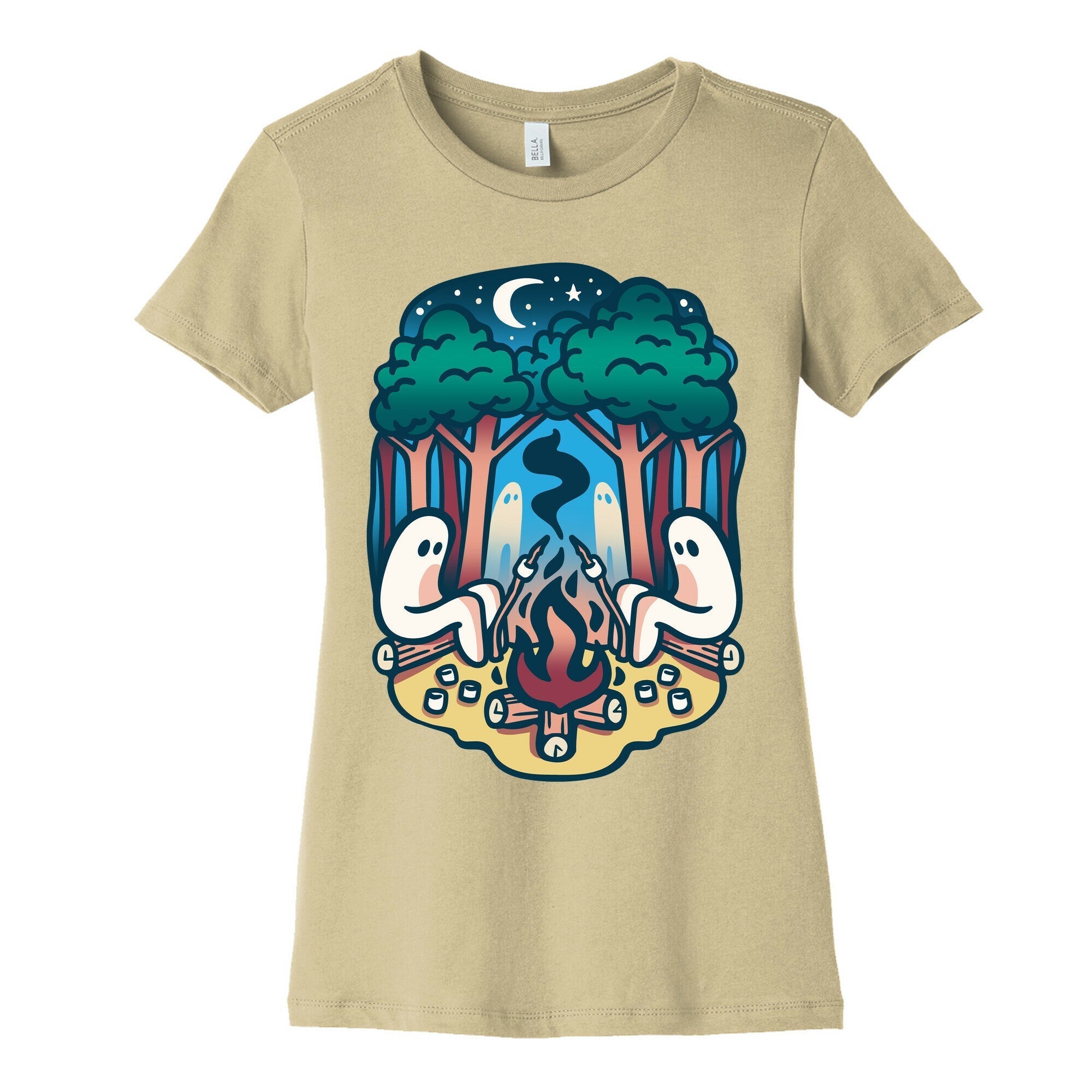 Fresno Night Roasters Women's Cotton Tee Hoodie, Sweatshirt | CoreVibeTees.com (Image 4)