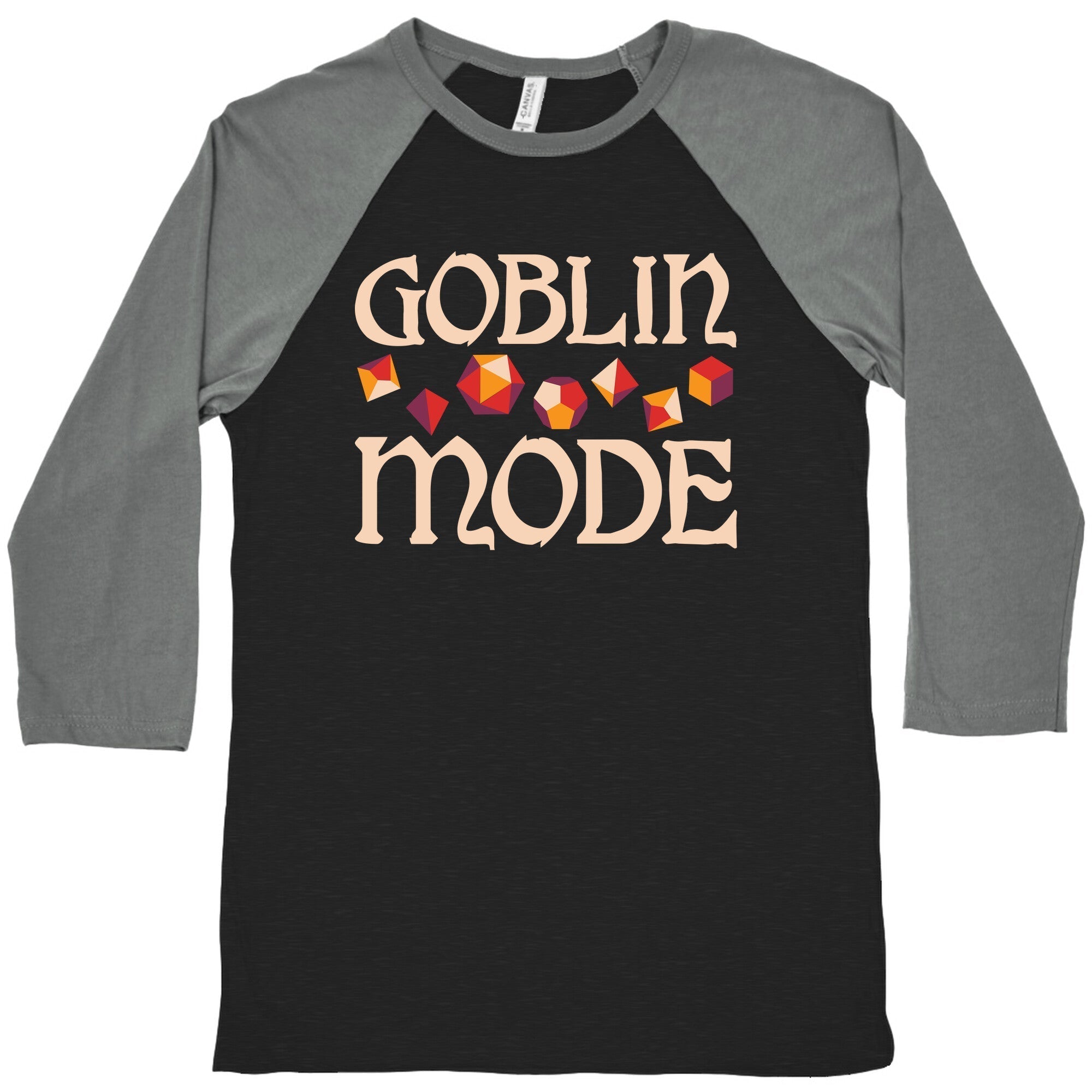 Goblin Mode D&D Baseball Tee Hoodie, Sweatshirt | CoreVibeTees.com (Image 1)