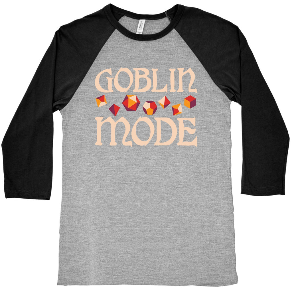 Goblin Mode D&D Baseball Tee Hoodie, Sweatshirt | CoreVibeTees.com (Image 2)
