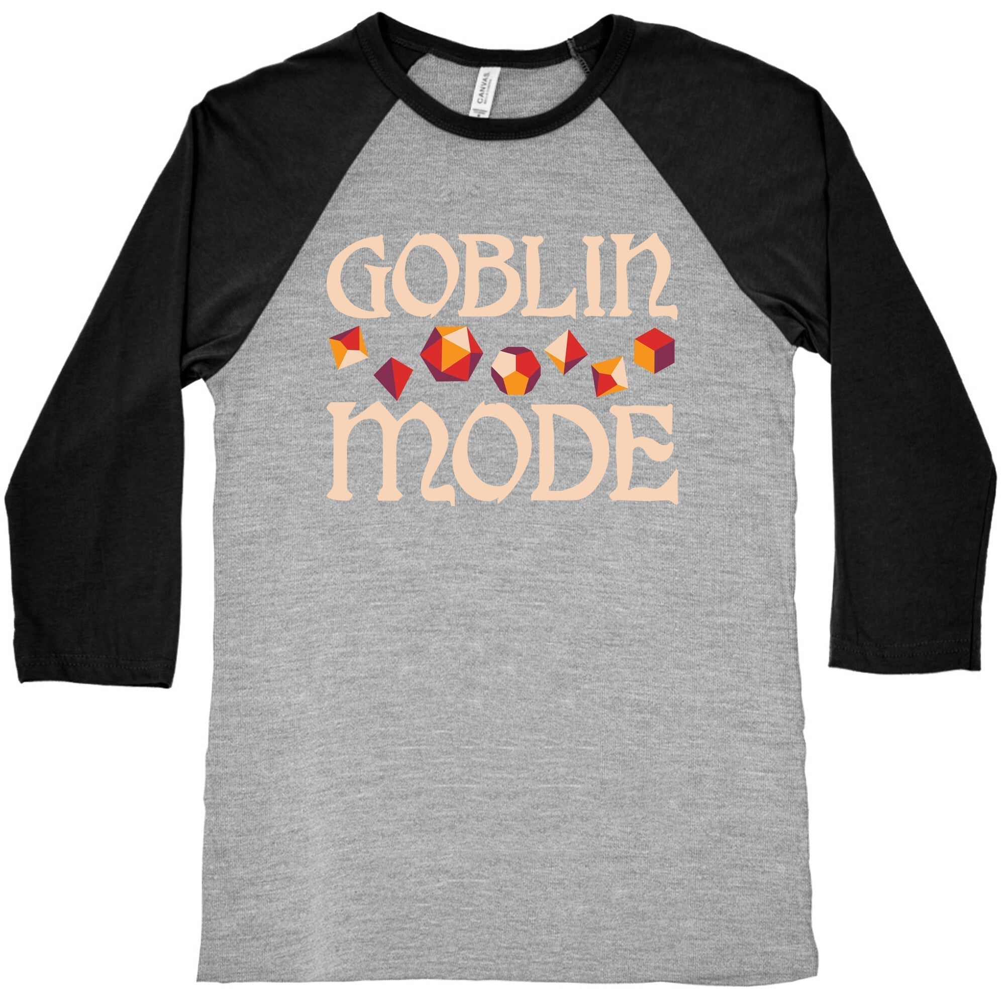Goblin Mode D&D Baseball Tee Hoodie, Sweatshirt | CoreVibeTees.com (Image 2)