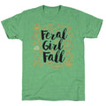 Basic Feral Girl Fall Unisex Triblend Tee Hoodie, Sweatshirt | CoreVibeTees.com (Image 1)