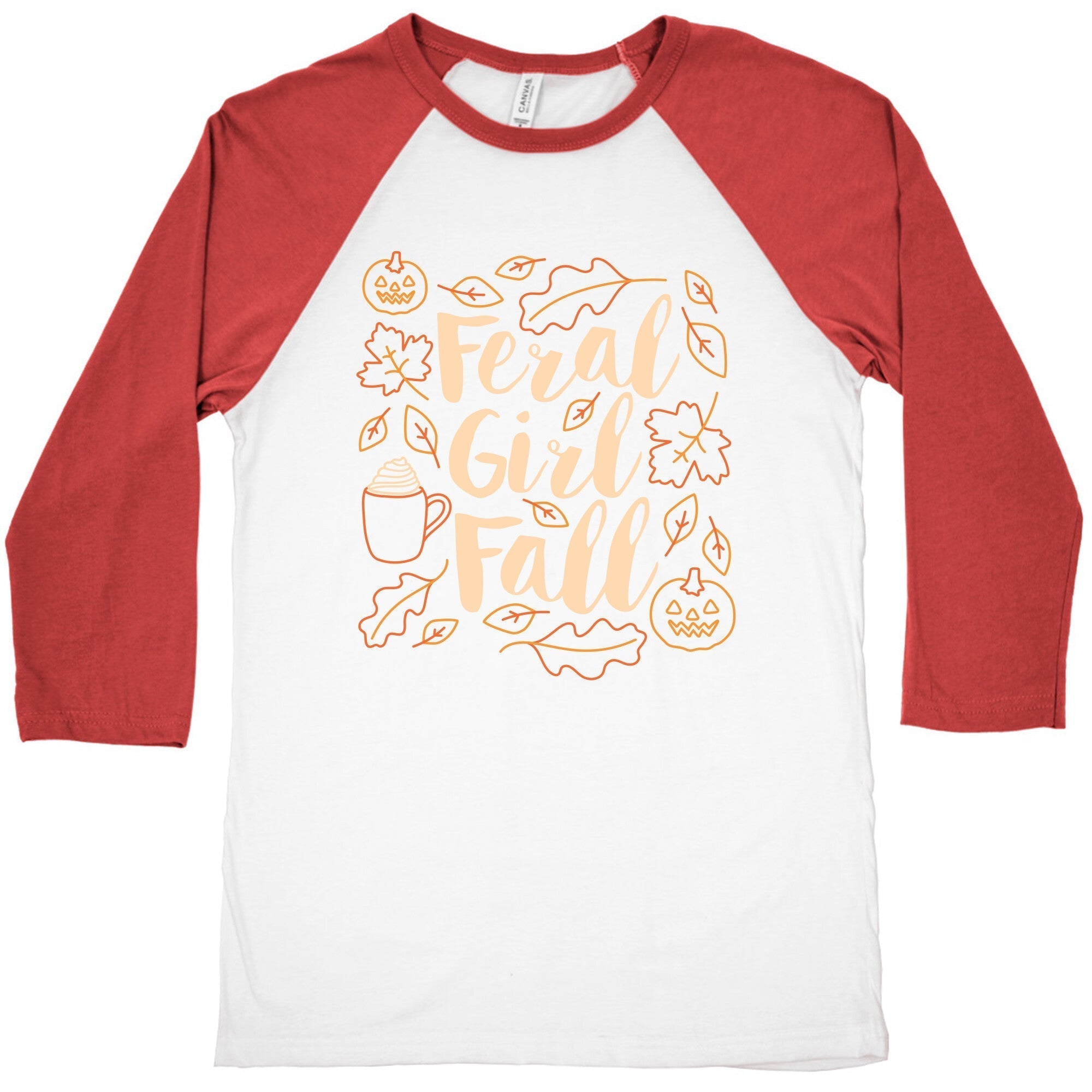 Basic Feral Girl Fall Baseball Tee Hoodie, Sweatshirt | CoreVibeTees.com (Image 4)