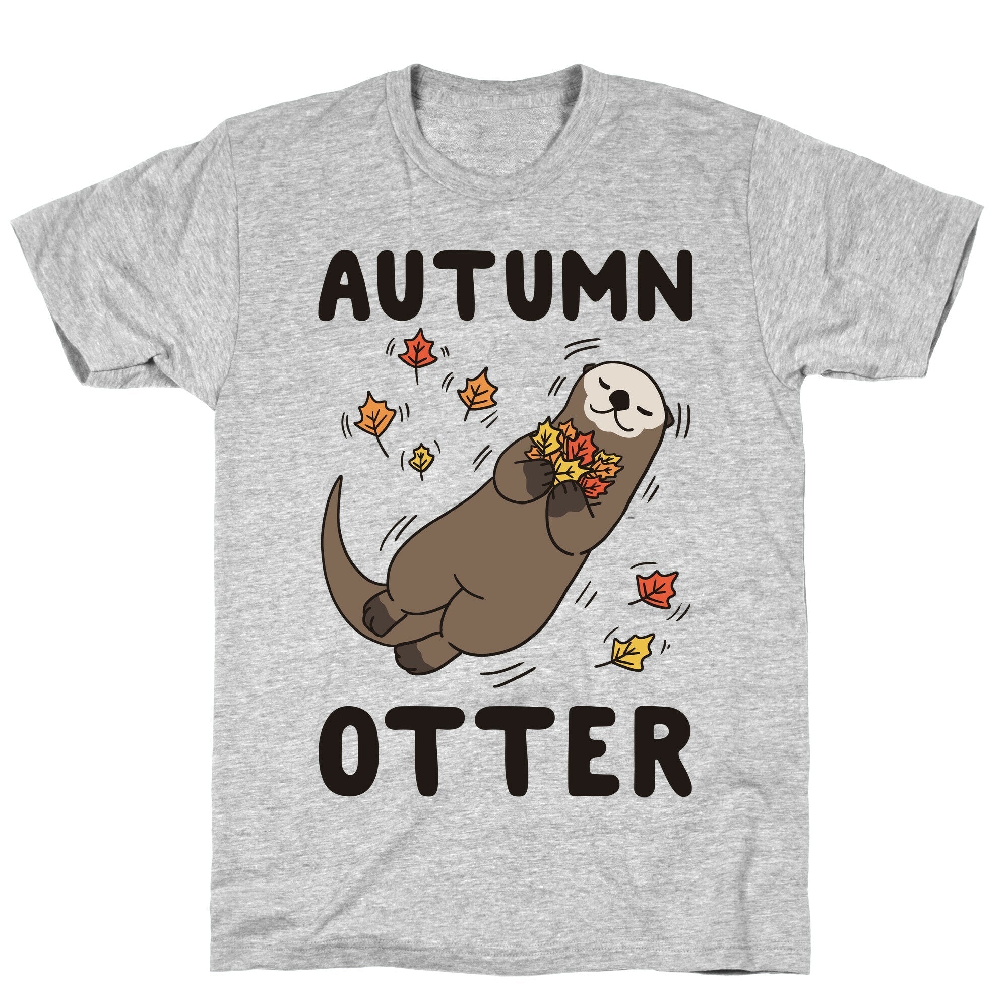 Autumn Otter T-Shirt Hoodie, Sweatshirt | CoreVibeTees.com (Image 3)