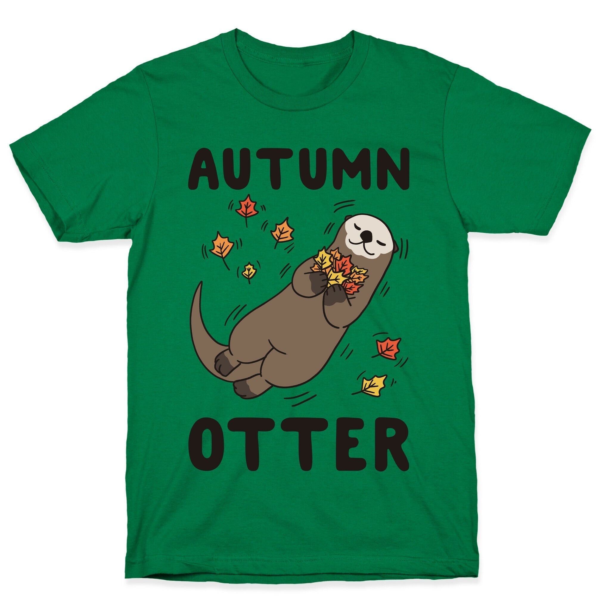Autumn Otter T-Shirt Hoodie, Sweatshirt | CoreVibeTees.com (Image 4)